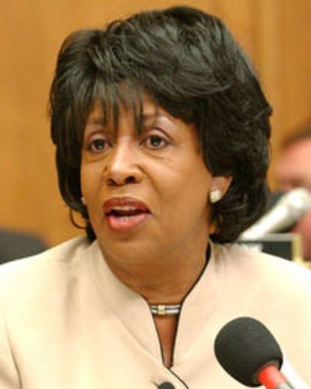 Maxine Waters image. Click for full size.