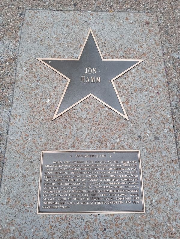 Jon Hamm Marker. Click for full size. Jon Hamm Marker image. Click for full size.