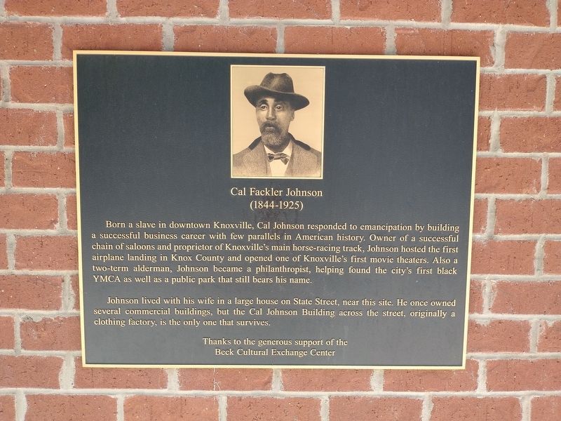 Cal Fackler Johnson Marker image. Click for full size.