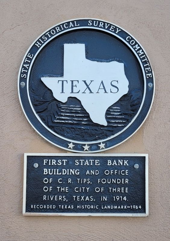 First State Bank Marker image. Click for full size.