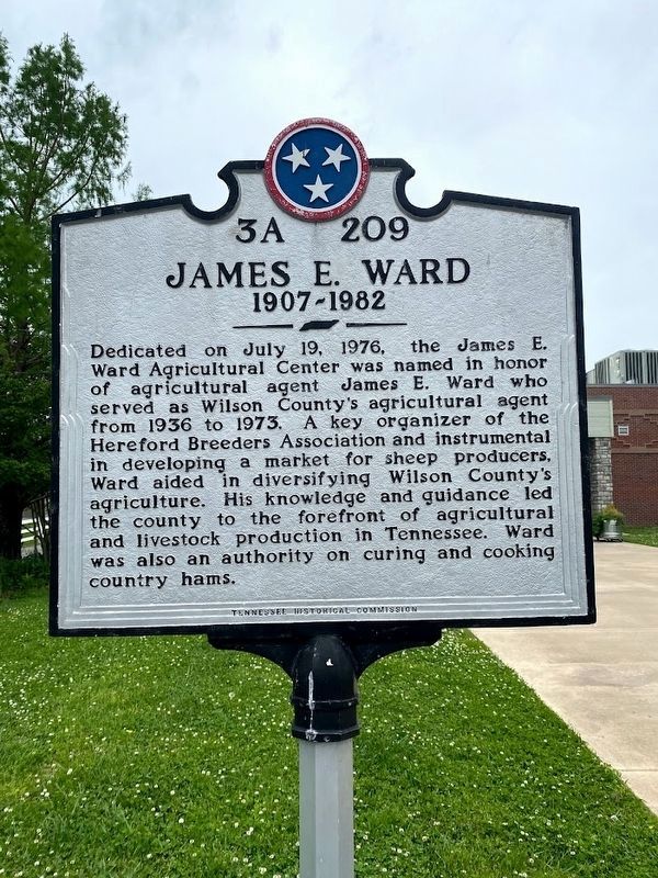 James E. Ward Marker image. Click for full size.
