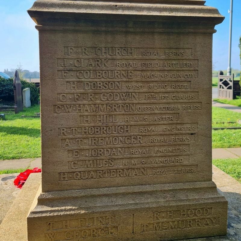 Eton Wick and Boveney War Memorial image. Click for full size.