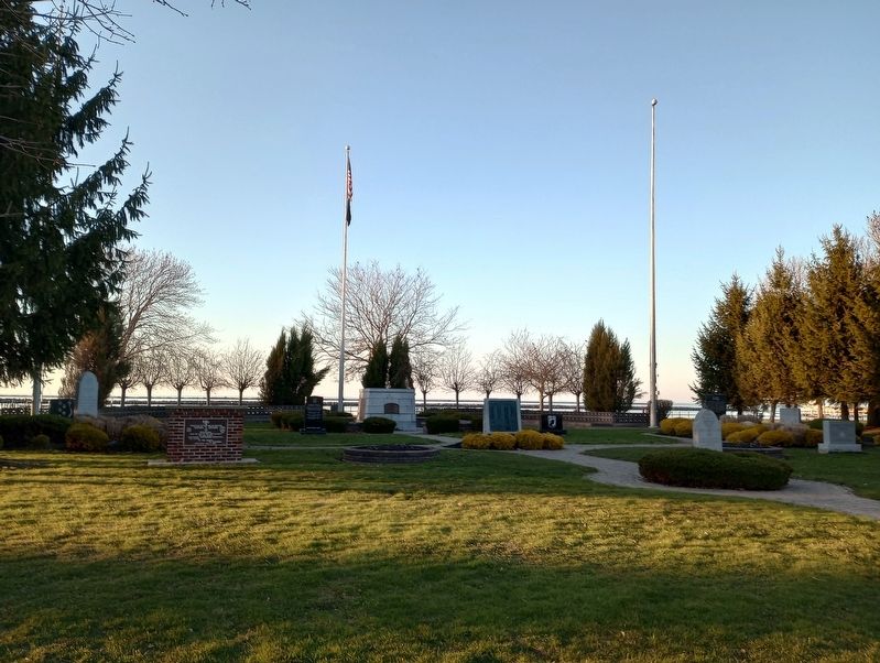 Memorial Park Marker. Click for full size. Memorial Park Marker image. Click for full size.