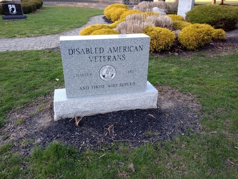 Disabled American Veterans Memorial Marker image. Click for full size.