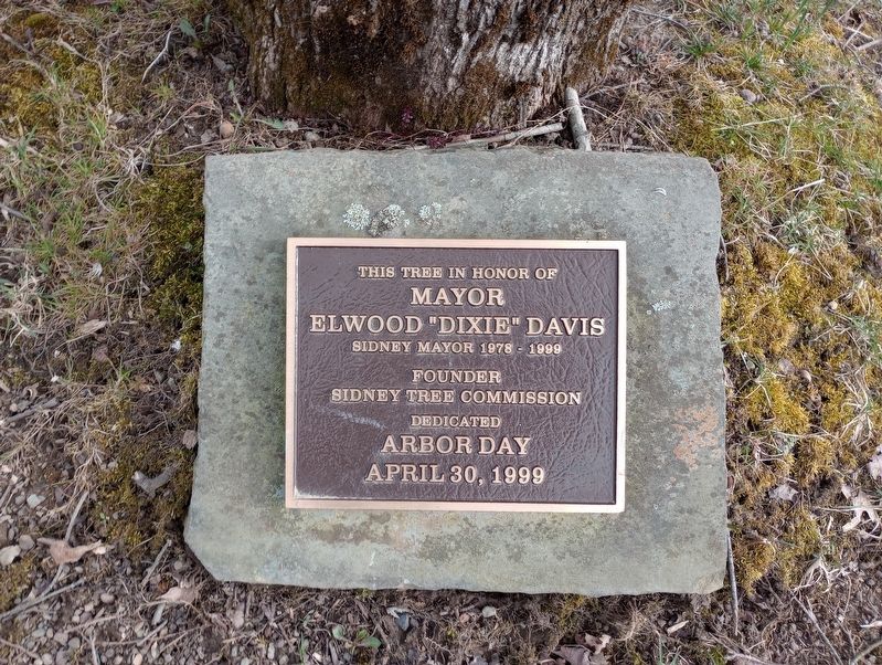 Mayor Elwood "Dixie" Davis Marker image. Click for full size.