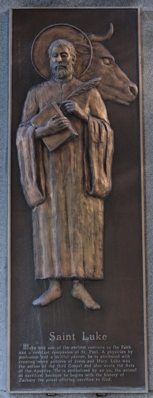 Saint Luke Marker image. Click for full size.