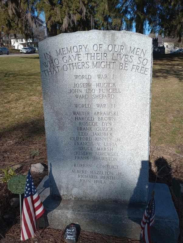 Richfield Veterans Memorial Marker. Click for full size. Richfield Veterans Memorial Marker image. Click for full size.