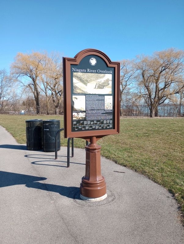 Niagara River Overlook Marker image. Click for full size.