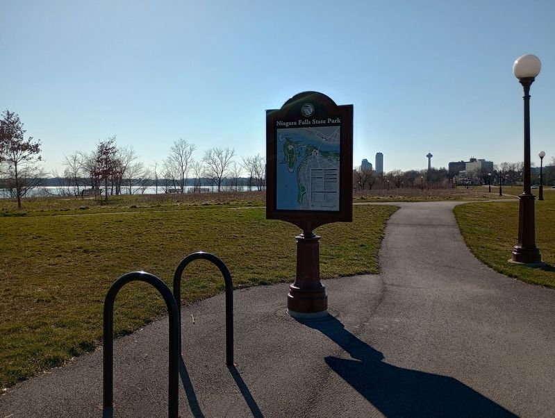 Niagara River Overlook Marker image. Click for full size.