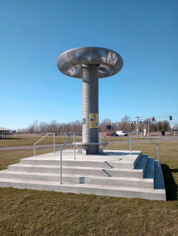 Tesla Coil Art Sculpture image. Click for full size.