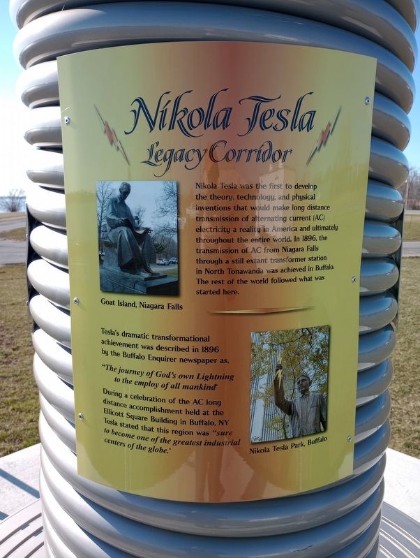 Nikola Tesla Marker image. Click for full size.