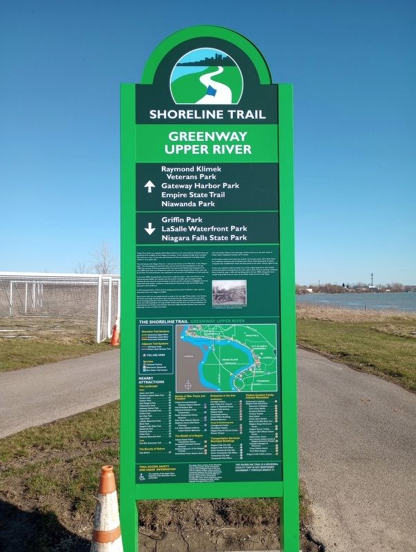 Shoreline Trail Marker image. Click for full size.