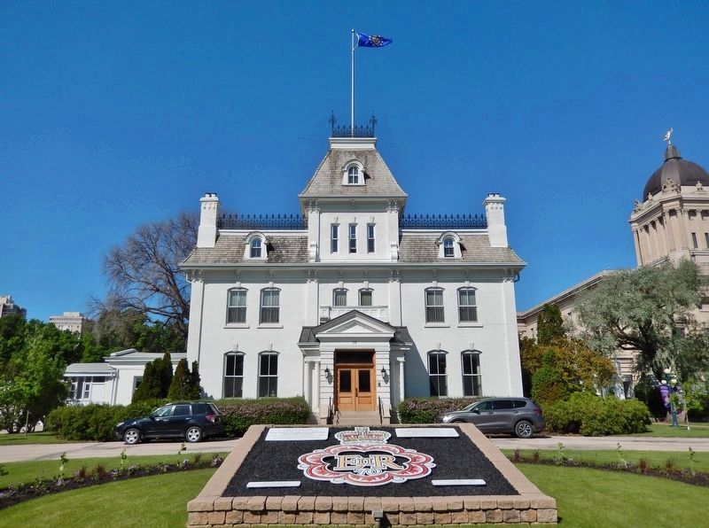Government House (<i>east/front elevation</i>). Click for full size. Government House (<i>east/front elevation</i>) image. Click for full size.