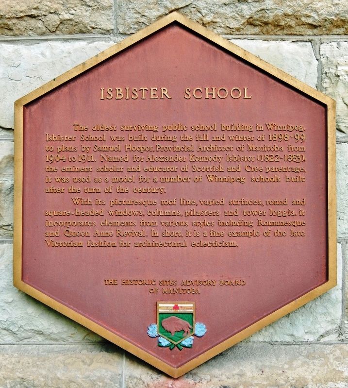 Isbister School Marker image. Click for full size.