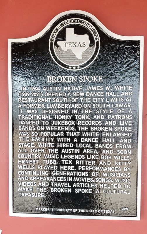Broken Spoke Marker. Click for full size. Broken Spoke Marker image. Click for full size.