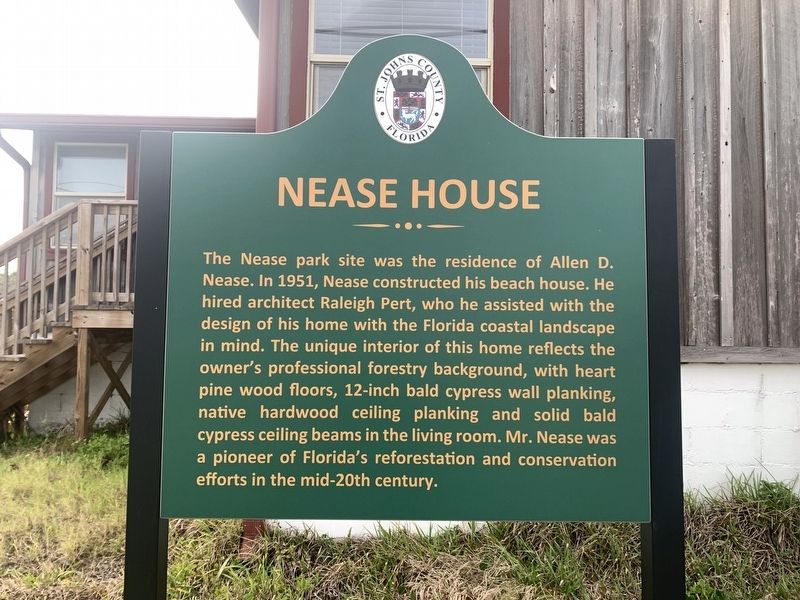 Nease House Marker. Click for full size. Nease House Marker image. Click for full size.