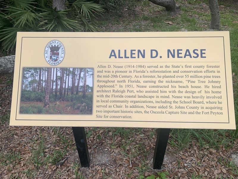 Allen D. Nease Marker. Click for full size. Allen D. Nease Marker image. Click for full size.