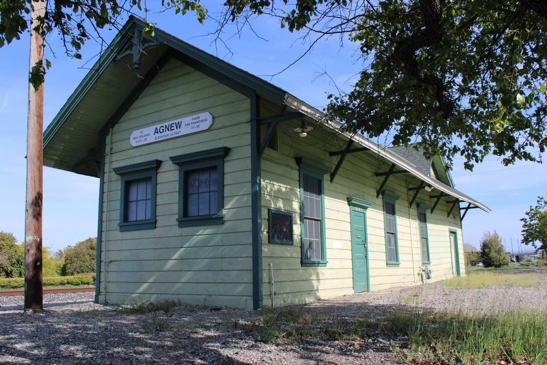 Agnew Train Depot image. Click for full size.