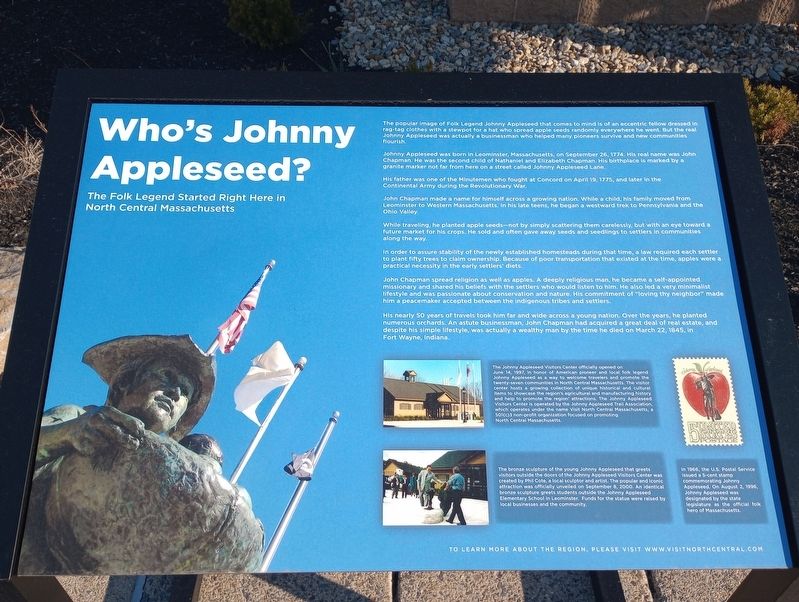 Who's Johnny Appleseed? Marker image. Click for full size.
