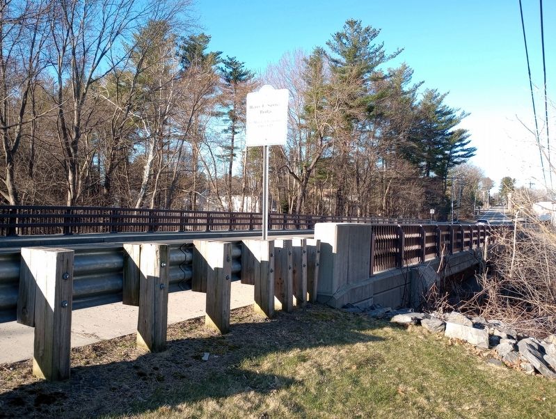 Henry F. Sawtelle Bridge Marker image. Click for full size.