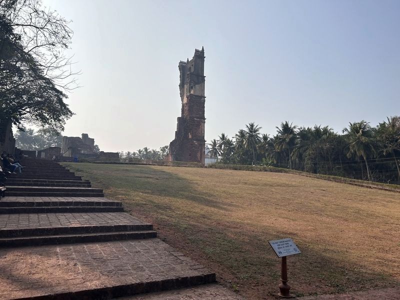 The Tower of the Church of St. Augustine Marker. Click for full size. The Tower of the Church of St. Augustine Marker image. Click for full size.