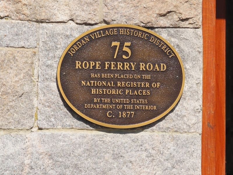 75 Rope Ferry Road Marker image. Click for full size.