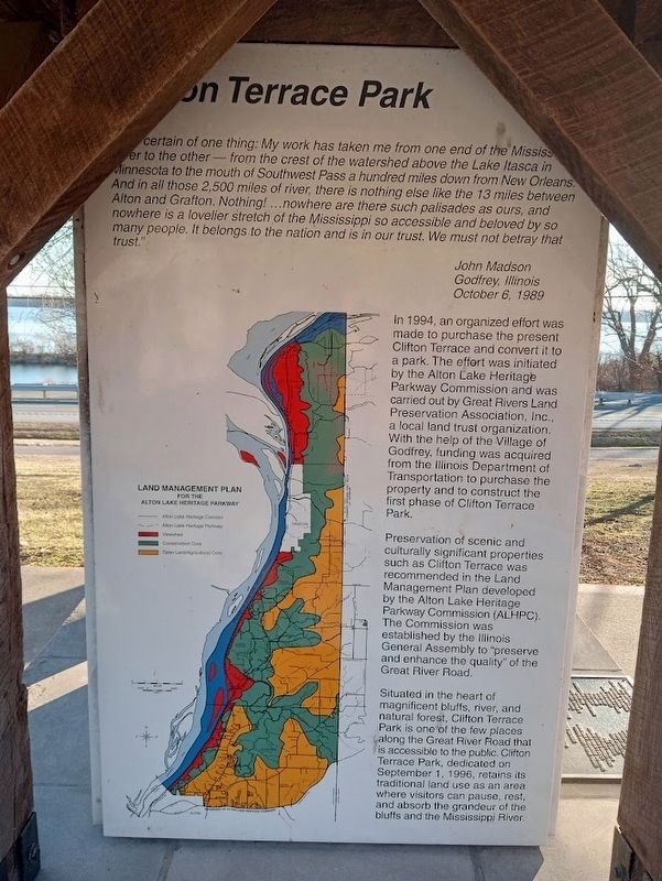 Clifton Terrace Park Marker. Click for full size. Clifton Terrace Park Marker image. Click for full size.