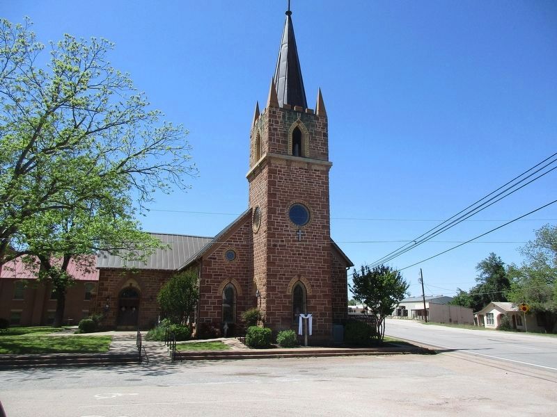 St. Paul Lutheran Church and Marker. Click for full size. St. Paul Lutheran Church and Marker image. Click for full size.