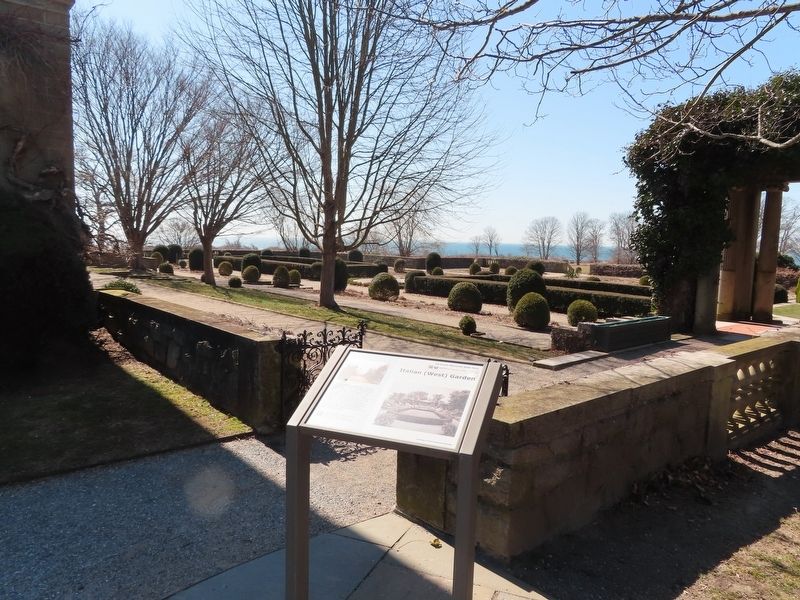 Italian (West) Garden Marker. Click for full size. Italian (West) Garden Marker image. Click for full size.
