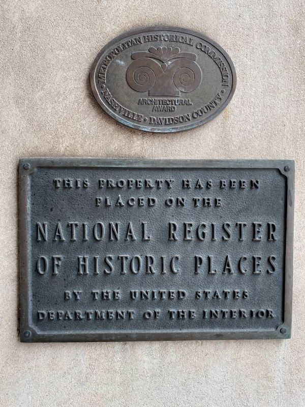 Christ Church Cathedral National Register of Historic Places Marker image. Click for full size.