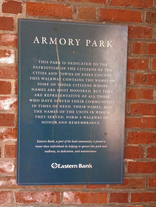 Armory Park Marker image. Click for full size.