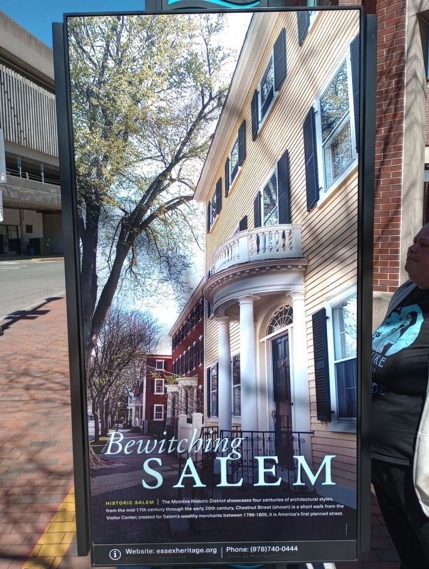Essex Coastal Scenic Byway / Salem Marker image. Click for full size.