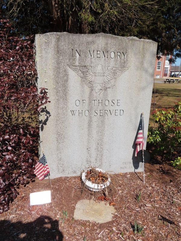 East Lyme Veterans Monument. Click for full size. East Lyme Veterans Monument image. Click for full size.