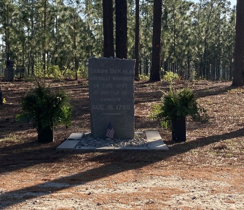 de Kalb Wounding Marker. Click for full size. de Kalb Wounding Marker image. Click for full size.