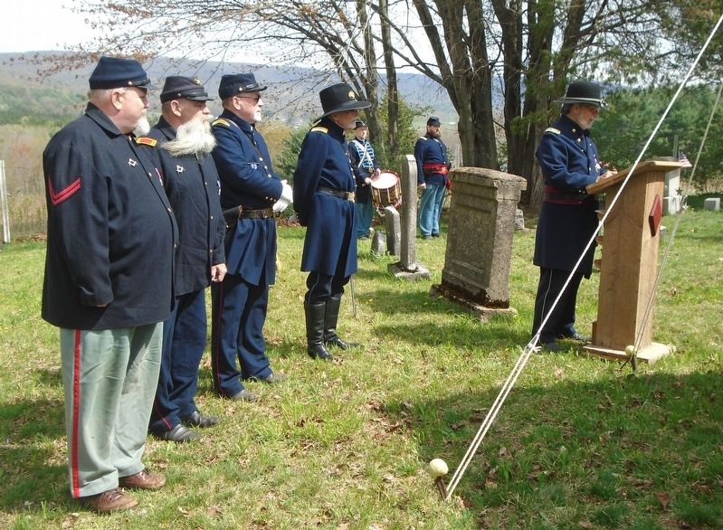 Sons of Union Veterans of the Civil War Last Veteran Ceremony. Click for full size. Sons of Union Veterans of the Civil War Last Veteran Ceremony image. Click for full size.