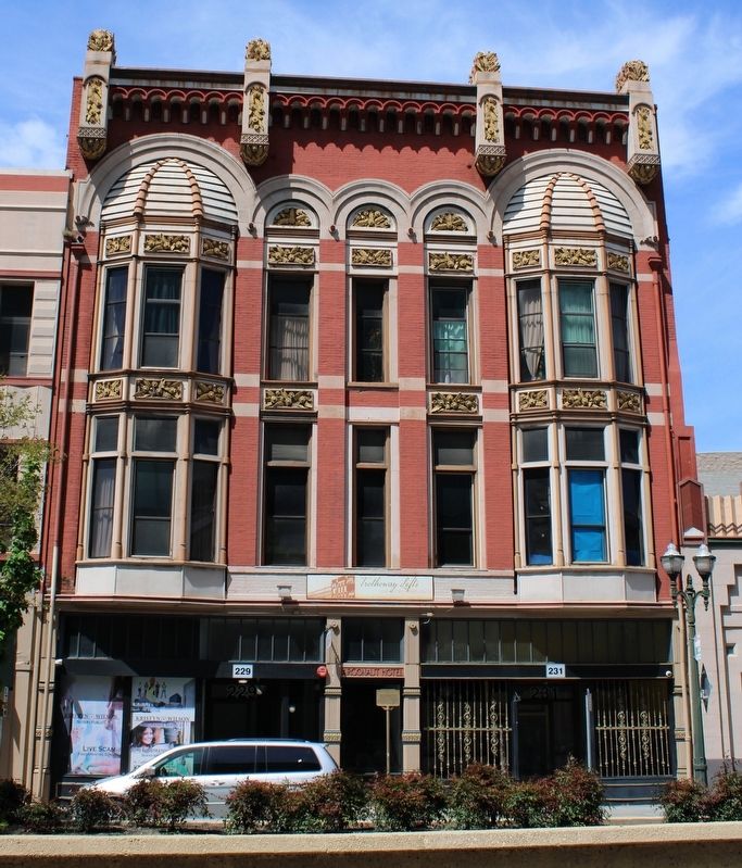 Tretheway Block - Argonaut Hotel & Marker image. Click for full size.