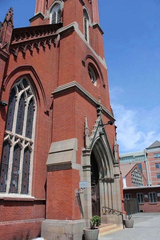 Saint Mary’s Catholic Church Marker. Click for full size. Saint Mary’s Catholic Church Marker image. Click for full size.