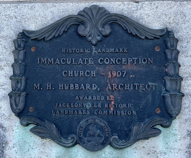 Immaculate Conception Church Marker image. Click for full size.