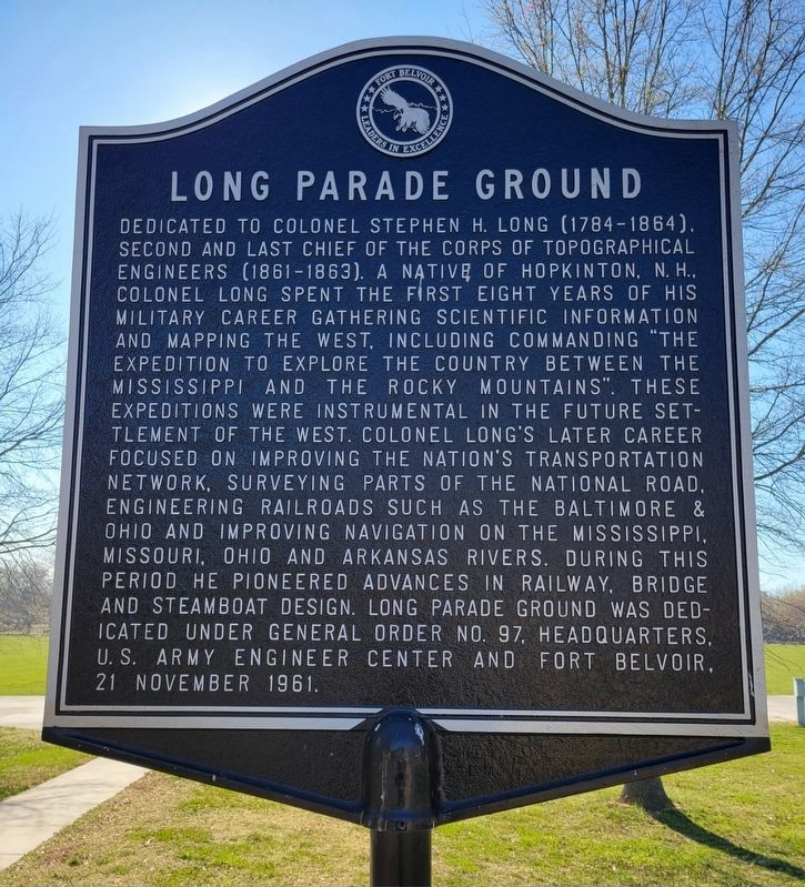 Long Parade Ground Marker image. Click for full size.