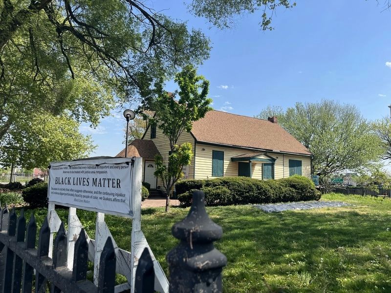 The Newton Friends Meetinghouse. Click for full size. The Newton Friends Meetinghouse image. Click for full size.