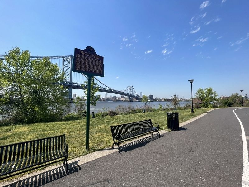 Enslaved Africans Once Sold Here Marker. Click for full size. Enslaved Africans Once Sold Here Marker image. Click for full size.