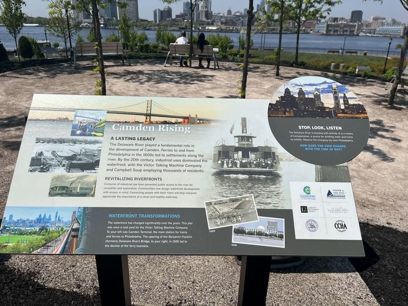 Camden Rising Marker. Click for full size. Camden Rising Marker image. Click for full size.