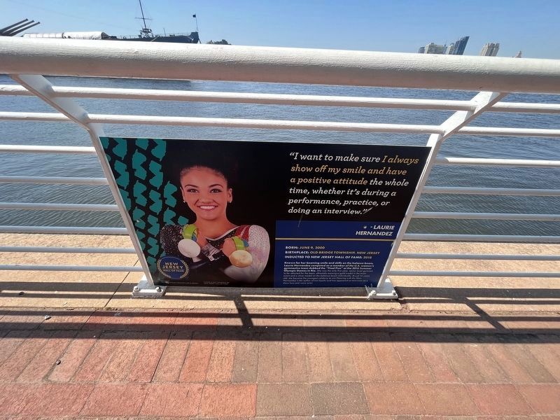 Laurie Hernandez Marker image. Click for full size.