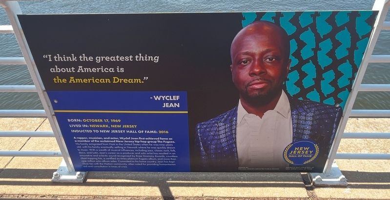 Wyclef Jean Marker image. Click for full size.