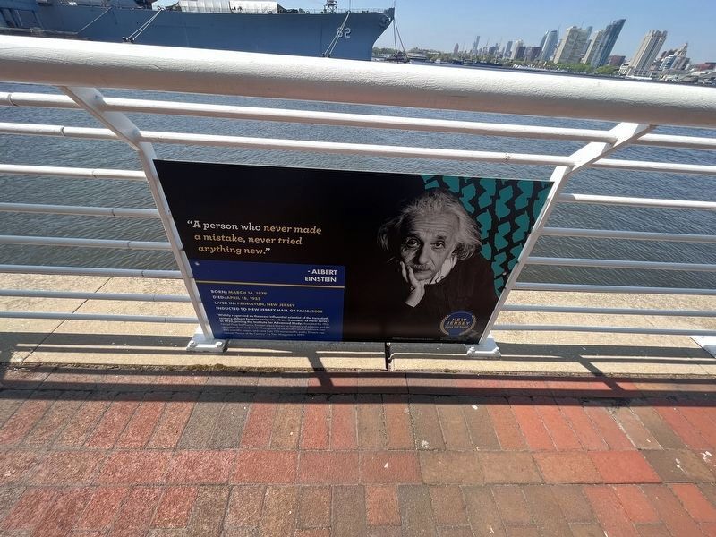Albert Einstein Marker image. Click for full size.