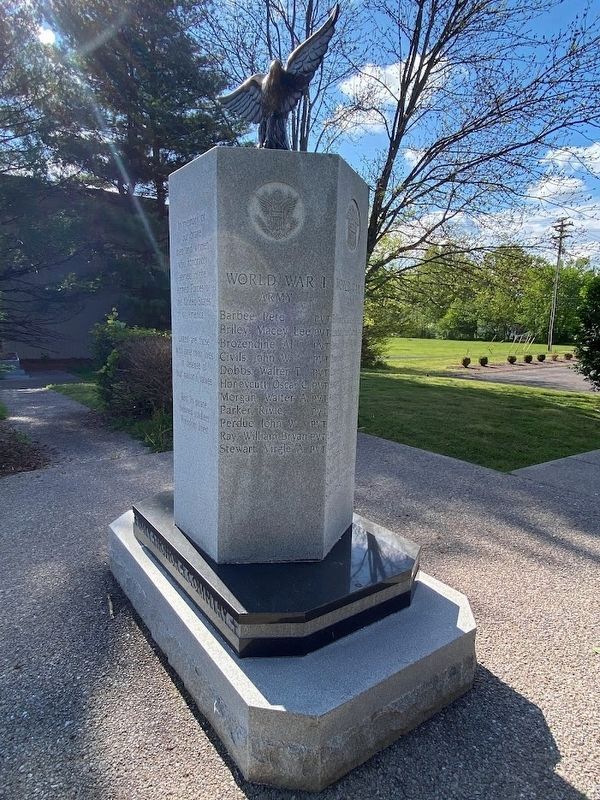 In Memory of Our Brave Men and Women Marker. Click for full size. In Memory of Our Brave Men and Women Marker image. Click for full size.