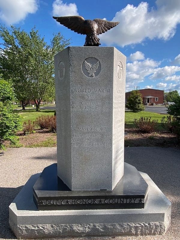 In Memory of Our Brave Men and Women Marker. Click for full size. In Memory of Our Brave Men and Women Marker image. Click for full size.