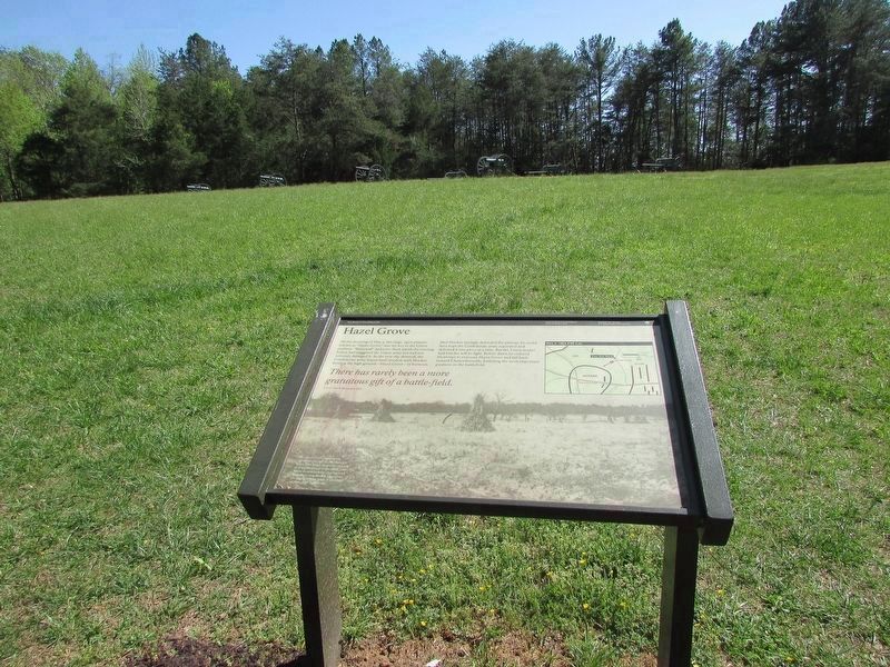 Hazel Grove Marker. Click for full size. Hazel Grove Marker image. Click for full size.