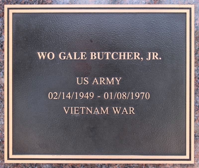 WO Gale Butcher, Jr. image. Click for full size.