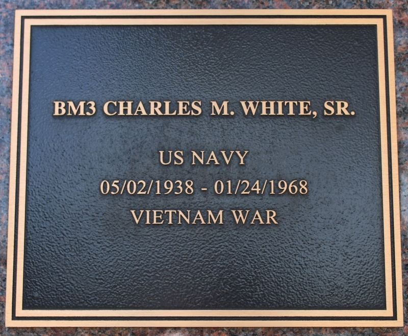 BM3 Charles M. White, Sr. image. Click for full size.